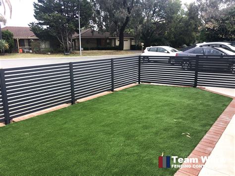 slat fencing panels|Aluminium Slat Fencing & Gates .
